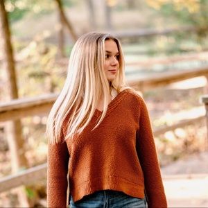 Burnt Orange Sweater